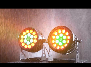 Lampu Par LED Zoom Wash Tahan Air untuk Panggung DJ Luar Ruangan, Lampu Disko DJ Profesional RGBW - Product Image 5