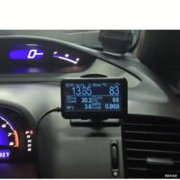 UltraGauge OBD2 Lire les codes de panne en attente Numérisation Calculatrice de kilométrage Transmission Température Scanner Lecteur EM Plus V1.4c
