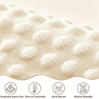 Couverture d'emmaillotage pour bébé en mousseline de coton, douce et respirante, motif ours, pour le sommeil des nourrissons