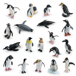 Lelewu simula el modelo de animal polar salvaje Emperador corona vertical Pingüino de <span class=keywords><strong>Humboldt</strong></span> Gran Auk Decoración - Product Image 1