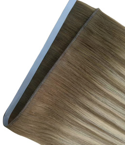 <span class=keywords><strong>Nouvelle</strong></span> Conception 2025 – Vente en Gros Usine – Cheveux Vierges Teints Super Double Drawn Balayage Blond Clair Couleur Plage – Volume Double Couche - Product Image 1