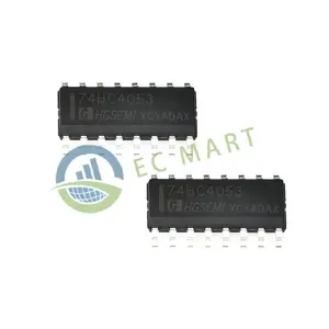 EC Mart бренд HGSEMI оптовые продажи 74HC4053M/TR аналоговый переключатель IC