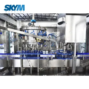 Small can filling making and sealing canning beer energy drink system line machine for carbonated beverage