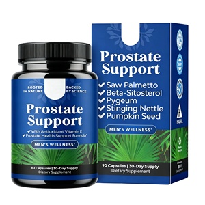 Capsules de résine de Shilajit à base de plantes puissantes pour le soutien de la prostate chez les hommes adultes - 90 capsules - Aliment santé stimulant l'énergie - Product Image 1