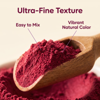 Poudre de Betterave Rouge Rose Naturelle Pure de Qualité Alimentaire Premium, Ingrédient pour Pâtisserie, Boissons, Smoothies et Lattes, Marque Privée OEM