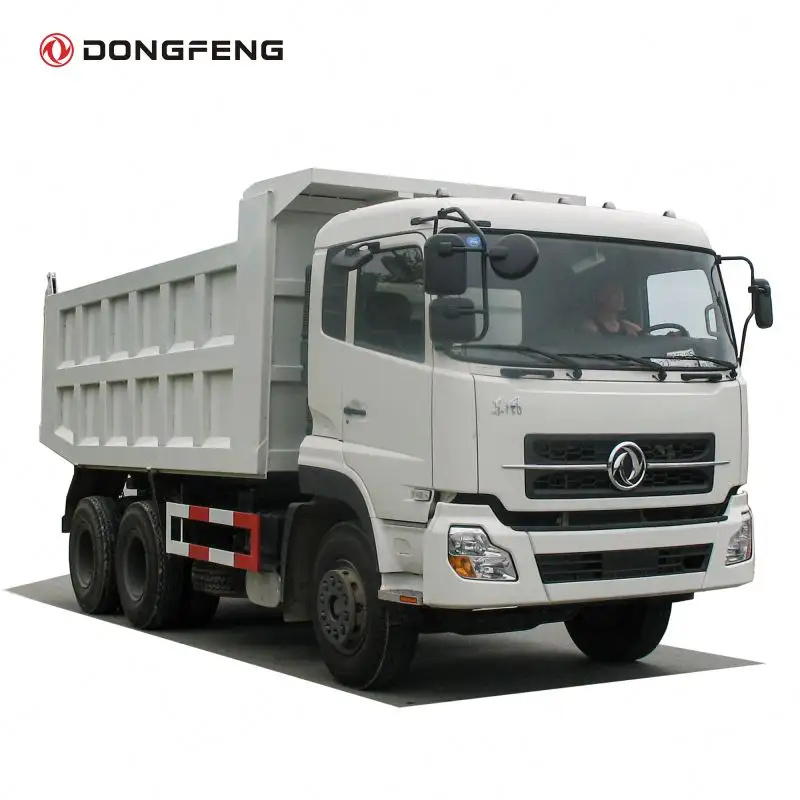 Camión volquete con capacidad de carga de 20 toneladas, camión volquete con motor diésel de 375 HP, modelo Cummins 6x4