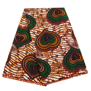 Bán Sỉ Váy May Vá, Vải Sáp Thật Batik In Họa Tiết Thủ Công Vải Polyester Ankara Thiết Kế Châu Phi Nigeria/ - Product Image 3