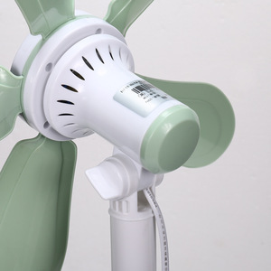 Standing Fan Small Floor Fan Green <b>Adjustable</b> Height For Home Student Dormitory Less Than 10 Sqm - Product Image 2