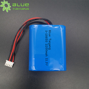 Paquete de Baterías Recargables de Iones de Litio de Ciclo Profundo de 11.1 <span class=keywords><strong>V</strong></span> 2200 mAh <span class=keywords><strong>18650</strong></span> 12 <span class=keywords><strong>V</strong></span> 3s 11.1 <span class=keywords><strong>V</strong></span> 2200 mAh 24.42 Wh para Portátil - Product Image 1