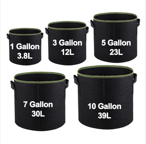 Macetas de Tela No Tejida para Jardín y Granja, de 1, 3, 5, 7 y 10 Galones, Bolsas de Cultivo para Plantas - Product Image 3