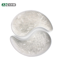 Capsules végétales vides en cellulose, non-gélatineuses, transparentes, en pullulan, tailles 000, 00, 0, 1, 2, 3, 4, 5