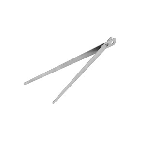 Pure titanium clip chopsticks, outdoor camping, camping, barbecue clip, foldable <b>bread</b>, thick baking clip, food clip - Product Image 1