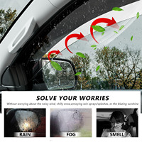 Compatible avec les modèles Ford Ranger US 2012-2018, déflecteurs de vent, pare-pluie pour fenêtres latérales, visière, déflecteur, ajustement personnalisé, matériau PC