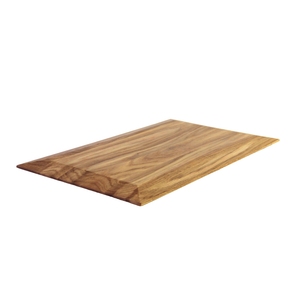 Tabla de Servir de Madera de Fresno en Oferta, Estilo Bandeja con Borde Elevado y Asa Delgada, Veta Natural, HORECA, OEM, Personalizado, Vietnam - Product Image 1