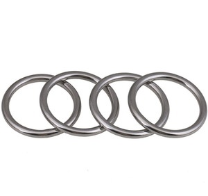 Personnalisé 304 316 <span class=keywords><strong>acier</strong></span> inoxydable métal solide soudé cercle <span class=keywords><strong>rond</strong></span> sans couture joints toriques - Product Image 6