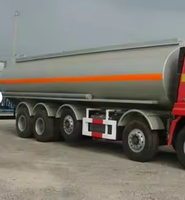 Nouvelle semi-remorque en acier 54M3 45000 litres, citerne à huile et carburant, remorque citerne 40000 litres