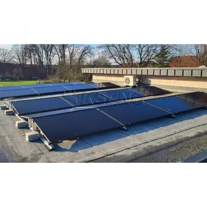 Flat Roof Solar Mounting Solution Solar Panel Bracket Flat Roof Solar Ballasted Roof Mounting Systems