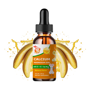 Gélules molles personnalisées de Vitamine D3 et K2 5000 UI, Compléments Vitaminiques Calcium Magnésium Zinc, Gouttes liquides de Vitamine D3 K2 - Product Image 1