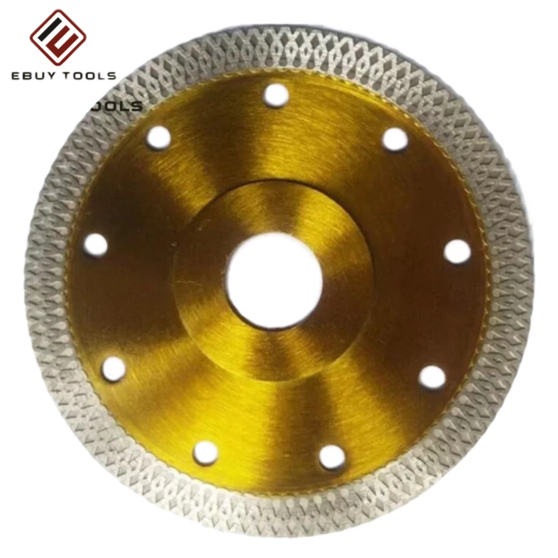Высококачественный сетчатый турбо алмазный диск 115/125/180 мм, тонкая турбо-резка, Алмазное лезвие для резки фарфоровой плитки, режущий диск