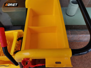 Essoreuse de nettoyage en plastique chariots à main et chariots chariot de conciergerie pour hôtel et restaurant - Product Image 3