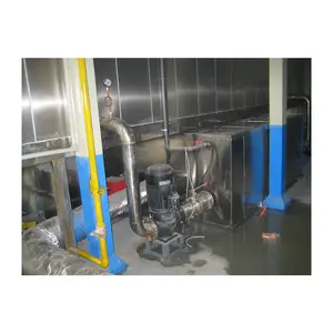 Automatic Powder Coating spray painting line High Temperature Oven air conditioner powder coating line