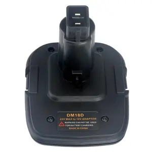 Adaptador de Bateria Para Dewalt DM18D 20v /Milwaukees 18v bateria Para Dewalts 18v NI-CD ferramentas