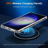Coque souple transparente antichoc en TPU pour Samsung Galaxy Note 10 20 S7 S8 S9 S10 S21 S22 S23 S24 Plus Ultra Lite FE 5G