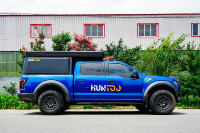 Huntoo Hardtop robuste en alliage d'aluminium pour benne de pick-up