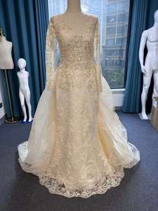 ชุดแต่งงานกระโปรงถอดออกได้แนววินเทจใหม่ - Product Image 2