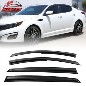 Pare-pluie en acrylique style Mugen pour Kia Optima 11-15, déflecteur de fenêtre, 4 pièces - Product Image 1