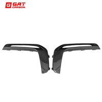 Cadre et décoration de phares en fibre de carbone sèche de haute qualité pour Porsche 718/981/982, pièces de carrosserie améliorées GT4/GT4RS