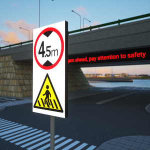 Panneau d'affichage LED P4 pour <span class=keywords><strong>portique</strong></span> routier, écran couleur pour la signalisation routière, panneau matriciel LED pour la ville intelligente - Product Image 6
