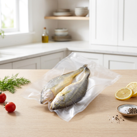 Sacs sous vide pour aliments résistants à l'humidité, tailles personnalisées, pour viande, poulet, collations, lait, gelée, légumes, bœuf, emballage avec une épaisseur de 80 microns
