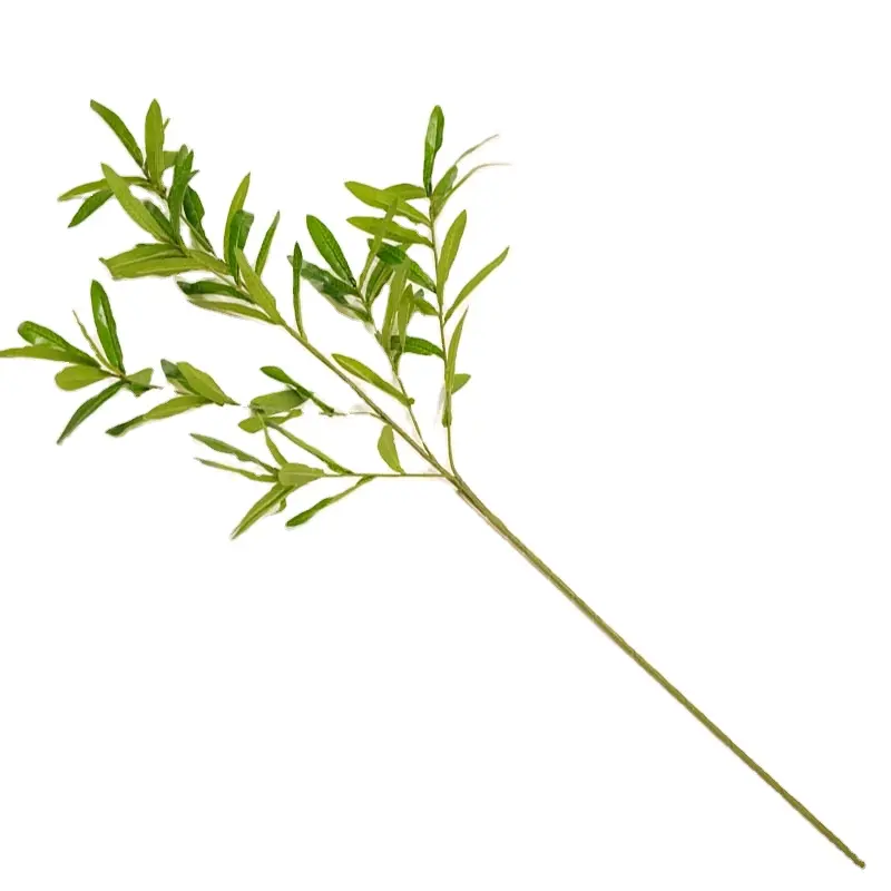 Faux arbre branche d'olivier feuilles en plastique arbres artificiels plante Bouquet plante de verdure pour la décoration de table de fête de mariage