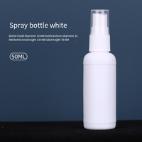 Vente en gros de flacons vaporisateurs de parfum PET pour lotion 30ml 500ml brume transparente eau tonifiante différentes tailles pour emballage de lotion