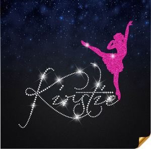 Tacones <span class=keywords><strong>de</strong></span> <span class=keywords><strong>Baile</strong></span> Personalizados <span class=keywords><strong>Baratos</strong></span> con Pedrería Brillante <span class=keywords><strong>y</strong></span> Transferencias <span class=keywords><strong>de</strong></span> Cinta Rosa - Product Image 5