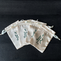 Top vente sacs-cadeaux en satin pour chaîne de téléphone pochettes à cordes en soie pochettes à breloques de téléphone