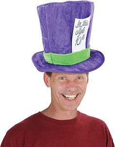 Chapeau amusant de fête de carnaval adulte personnalisé Costume de <span class=keywords><strong>chapelier</strong></span> fou chapeau haut de forme vert - Product Image 4