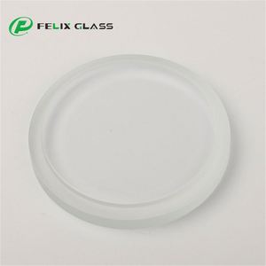 Verre trempé transparent rond à gradations, découpé CNC, avec éclairage LED personnalisé par le fabricant - Product Image 6