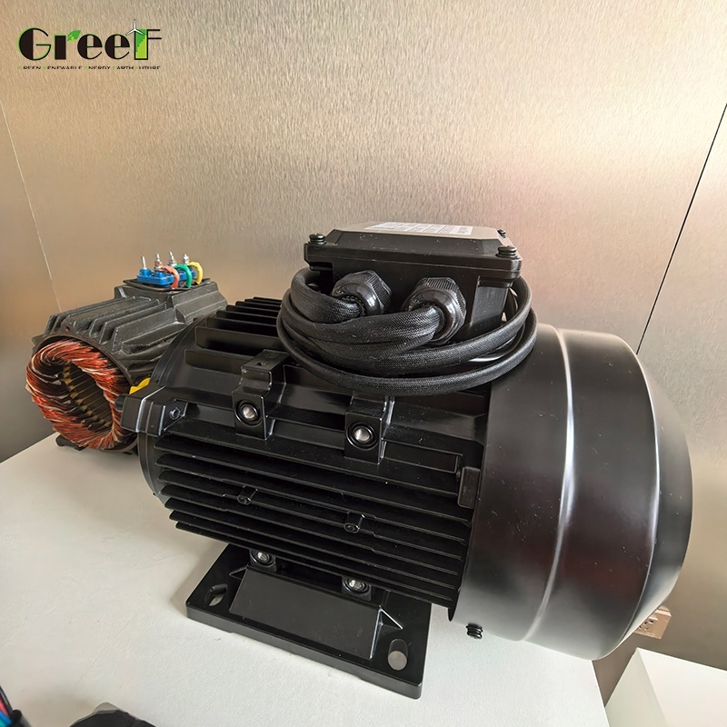 Wind Turbine Motor With Low Maintenance