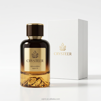 Botol Semprot Parfum Silinder Kustom Mewah dengan Pompa Semprot |   Kemasan Kaca Ramah Lingkungan Cetak Emas Sablon Sutra 30ml 50ml 100ml