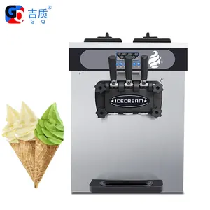 GQ-36FTB Popular Commercial Ice Cream Machine Supplier in China Factory(CE certificate) three flavors