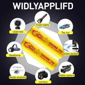 18650 перезаряжаемая литиевая батарея 3,7 В 40А литий-ионная ячейка перезаряжаемая 18650 цилиндрическая 3,7 В литий-ионные батареи 18650 - Product Image 5