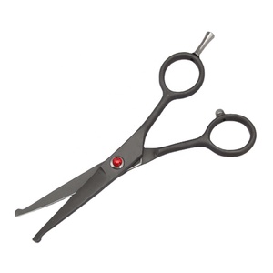 <span class=keywords><strong>Ciseaux</strong></span> de toilettage <span class=keywords><strong>pour</strong></span> animaux de compagnie Fenice Wholesale Safe Round Tip en acier inoxydable, écologiques, tailles personnalisables, <span class=keywords><strong>pour</strong></span> chiens, outils de toilettage - Product Image 1