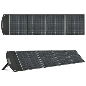 400 W 패널 solares costos pemanas 공기 태양 전지 패널 가정 사용 접이식 태양 전지 패널 400 와트
