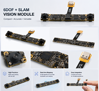 Module de caméra SLAM 6DOF pour la collecte de données RGB POV egocentrique avec suivi 3D des articulations des mains pour l'apprentissage de la manipulation robotique et SDK ouvert