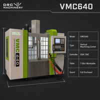 Centre d'usinage vertical VMC640 GSK CNC, petite fraiseuse, broche BT40 8000 tr/min