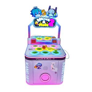 Marwey, gran oferta, máquina de juego <span class=keywords><strong>Beat</strong></span> Frog Hammer que funciona con monedas, deportes de interior para niños, máquina de juegos de Arcade Whack a Mole Hit Frog - Product Image 3