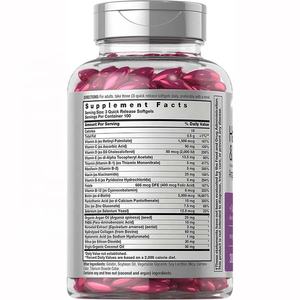 Arganolie Kokosolie Collageen Geïnfuseerd 5000mcg Biotine Multivitamine & Mineraal 300 Softgel <span class=keywords><strong>Capsules</strong></span> Voor Haar Huid & Nagels Schoonheid - Product Image 5