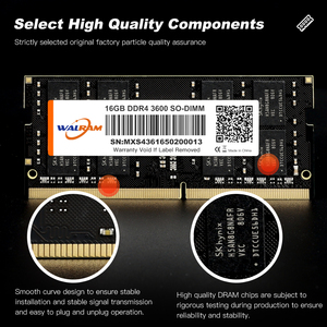 Mémoire de jeu pour ordinateur portable 16 Go <span class=keywords><strong>RAM</strong></span> DDR4 8 Go Sodimm Mémoire <span class=keywords><strong>RAM</strong></span> pour ordinateur portable Mémoire <span class=keywords><strong>RAM</strong></span> 3200mhz DDR4 - Product Image 4